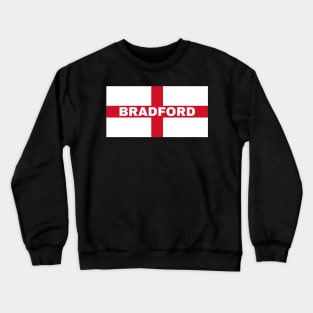 Bradford City in English Flag Crewneck Sweatshirt